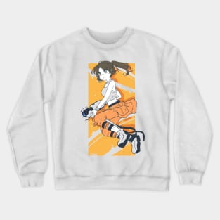 Anime Chell from Portal Crewneck Sweatshirt